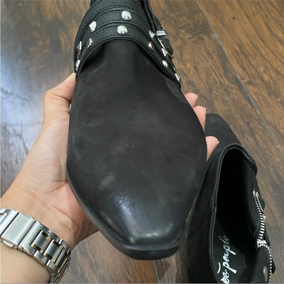 Free People Chesa vintage bootie studded and side zipper - Picture 11 of 12